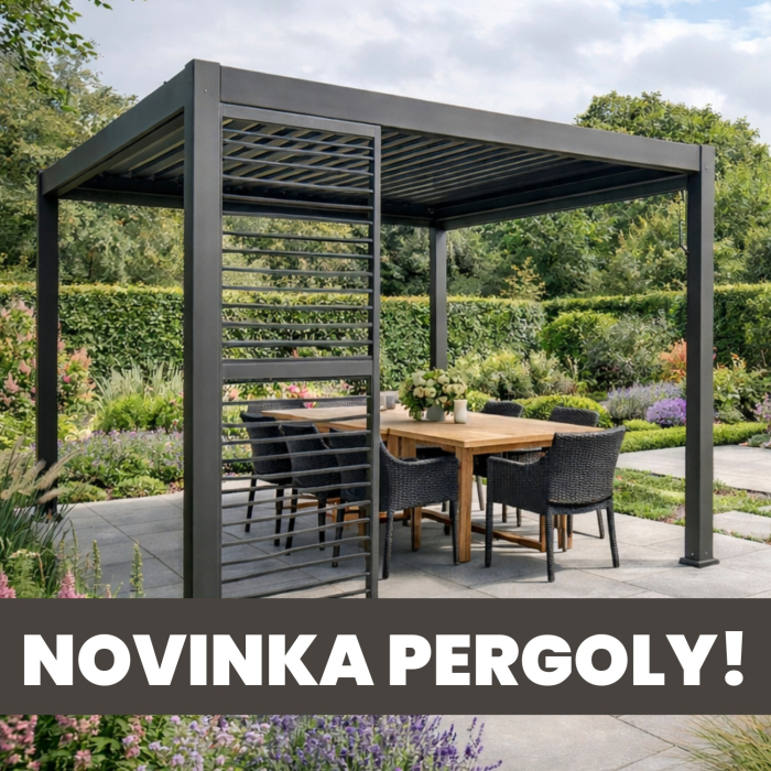 Moderní pergoly – komfortní prostor u vašeho domu po celý rok