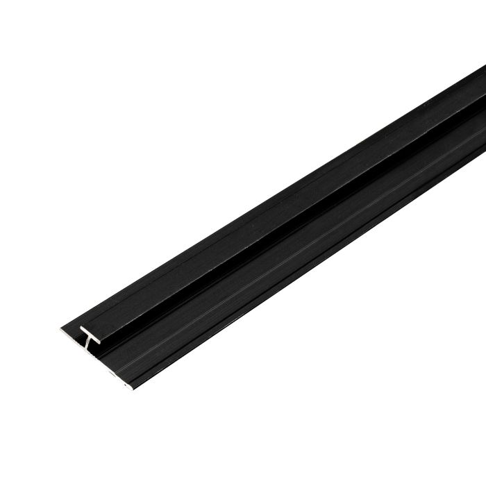Hliníkový spojovací profil 4,5 mm pro nástěnné panely Černý Mat – 2,9 m Hliníkový spojovací profil 4,5 mm pro nástěnné panely Černý Mat – 2,9 m