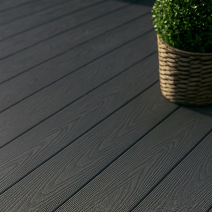 Deska Tarasowa Kompozytowa 3D Classic Antracyt – dł. 3 m