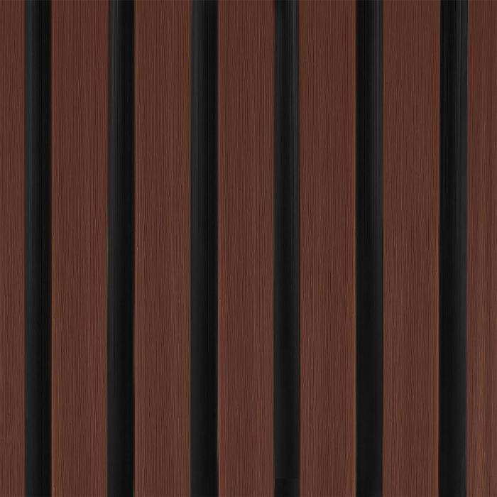 Deska Elewacyjna Kompozytowa Lamelowa DUO Redwood/Czarny – dł. 2,9 m