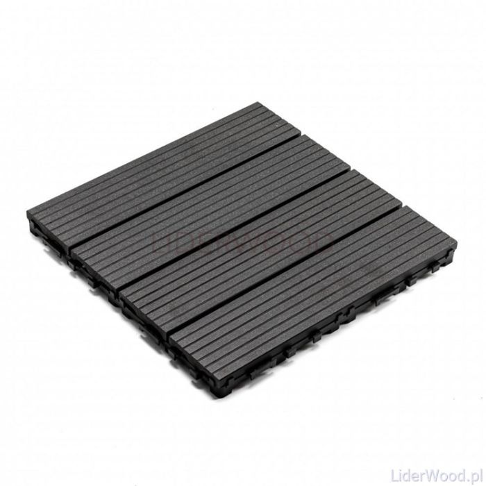 Podest Tarasowy Kompozytowy Antracyt 30 x 30 x 2,5 cm
