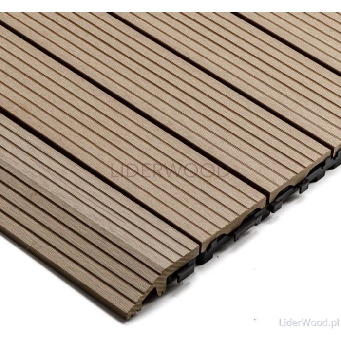 Podest Tarasowy Kompozytowy Boczny Miodowy Teak