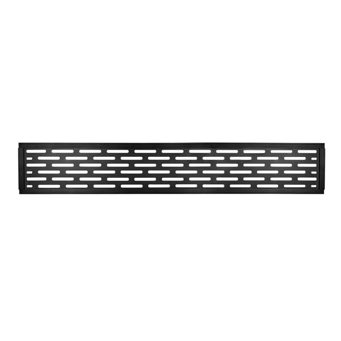 Dekorativní plotový panel Alfa Antracit 30 x 180 cm Dekorativní plotový panel Alfa Antracit 30 x 180 cm