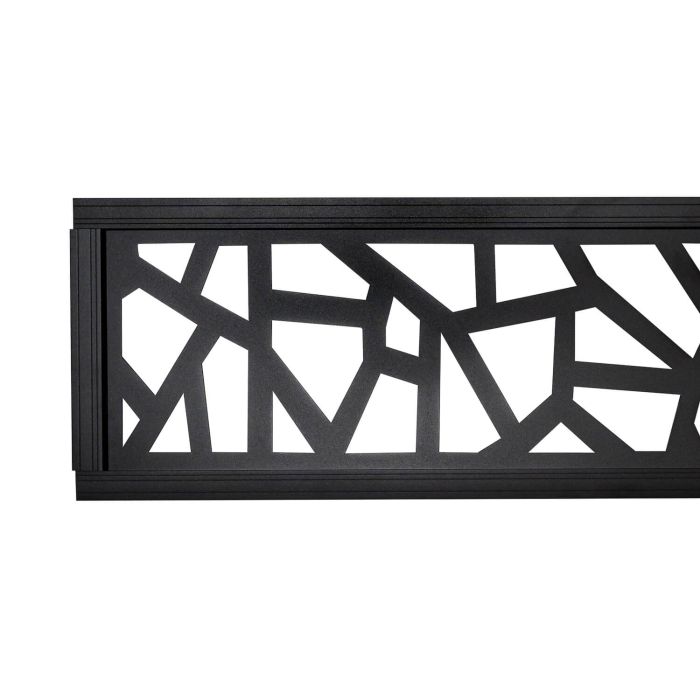 Dekorativní plotový panel Artis Antracit 30 x 180 cm Dekorativní plotový panel Artis Antracit 30 x 180 cm