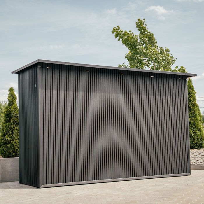 Venkovní Lamelový Obklad Premium Silver Gray – 2,9 m