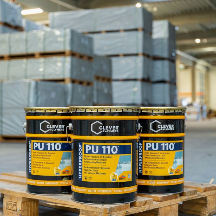Jednokomponentní polyuretanová hydroizolace CLEVER PU110 – 25 kg Jednokomponentní polyuretanová hydroizolace CLEVER PU110 – 25 kg