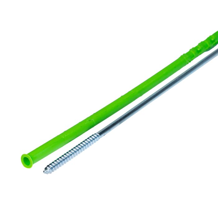 Rozpěrná rámová hmoždinka 10x300 mm + šroub TORX se zapuštěnou hlavou 7x300 mm – 50 ks