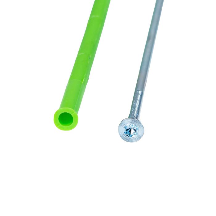 Rozpěrná rámová hmoždinka 10x300 mm + šroub TORX se zapuštěnou hlavou 7x300 mm – 50 ks