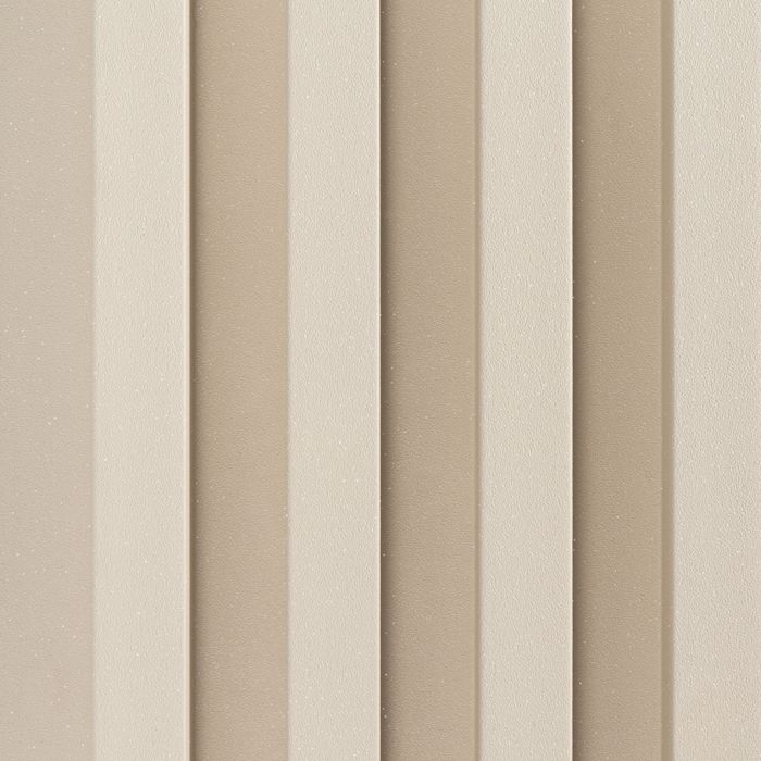 Lamele Ścienne Dekoracyjne Ecru Brokat 2,4 x 16,8 cm – dł. 2,7 m