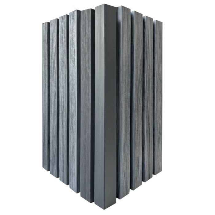 Listwa Kompozytowa narożna Lamelowa Premium Gray 36,5 mm – dł. 2,9 m