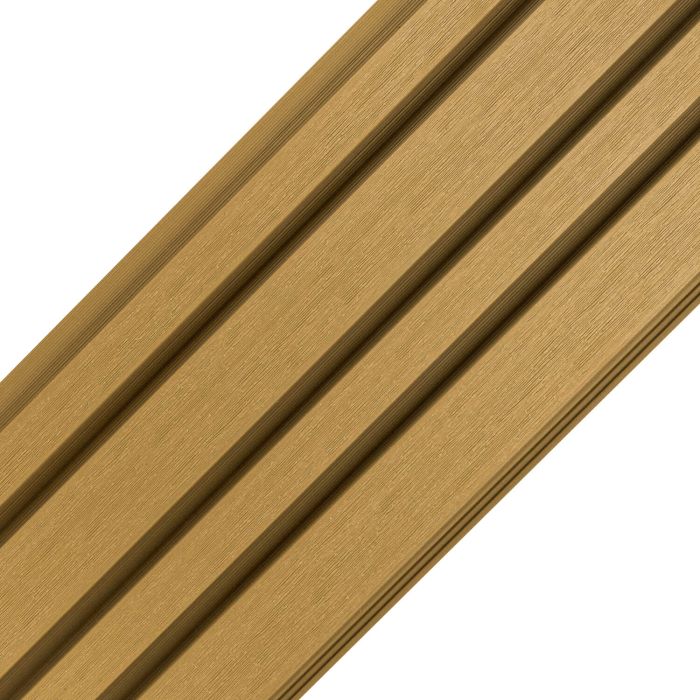 Venkovní Lamelový Obklad Asymetrický Premium Dub – 2,9 m
