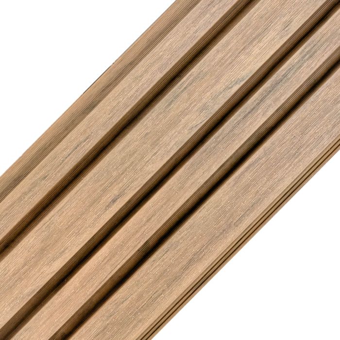 Venkovní Lamelový Obklad Asymetrický Premium Dub Winchester – 2,9 m