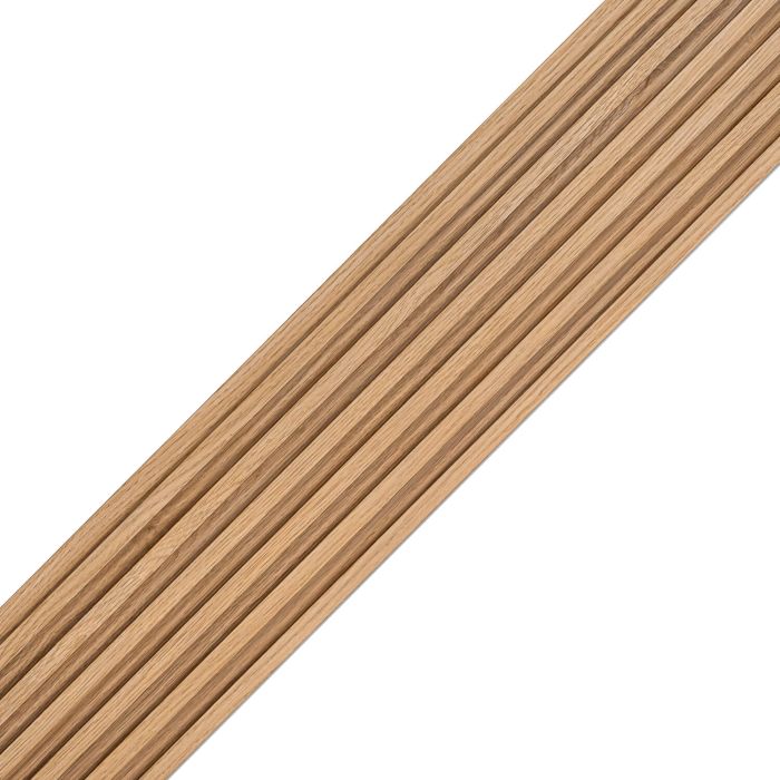 Lamely stěnové SPC nízké Zlatý Dub Mat 1,2 x 15,5 cm – 2,8 m