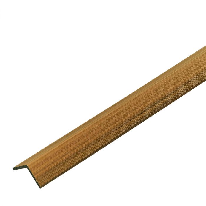 Listwa Kompozytowa Kątowa Premium Dąb Antyczny 50x50 mm do lameli elewacyjnych – dł. 2,9 m