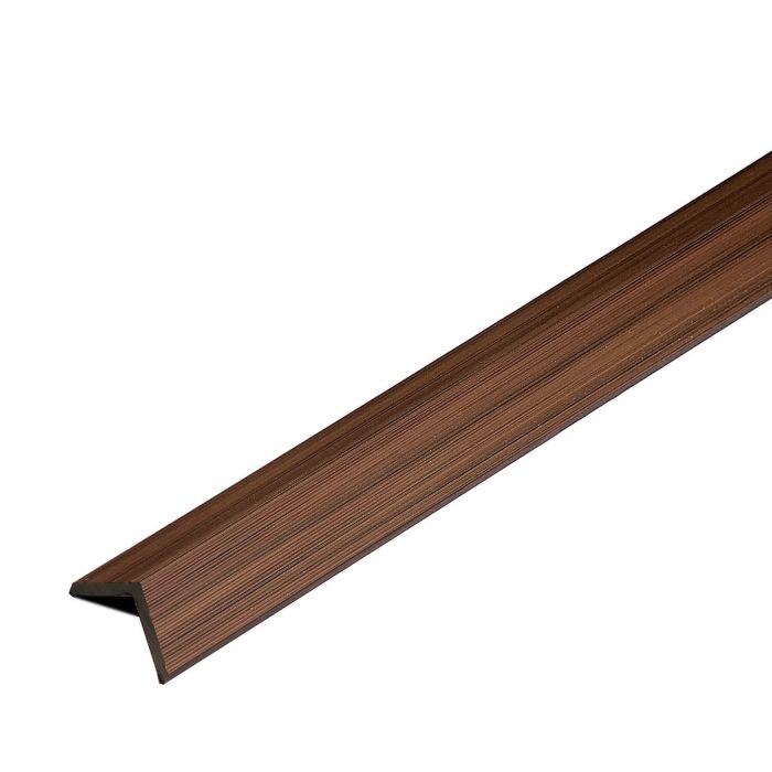 Listwa Kompozytowa Kątowa Premium Teak 45x45 mm – dł. 2,9 m