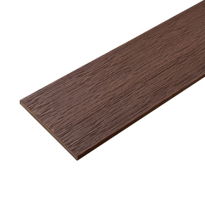 WPC plochá krycí lišta Solid XL Brown 140x10 mm – 3 m WPC plochá krycí lišta Solid XL Brown 140x10 mm – 3 m