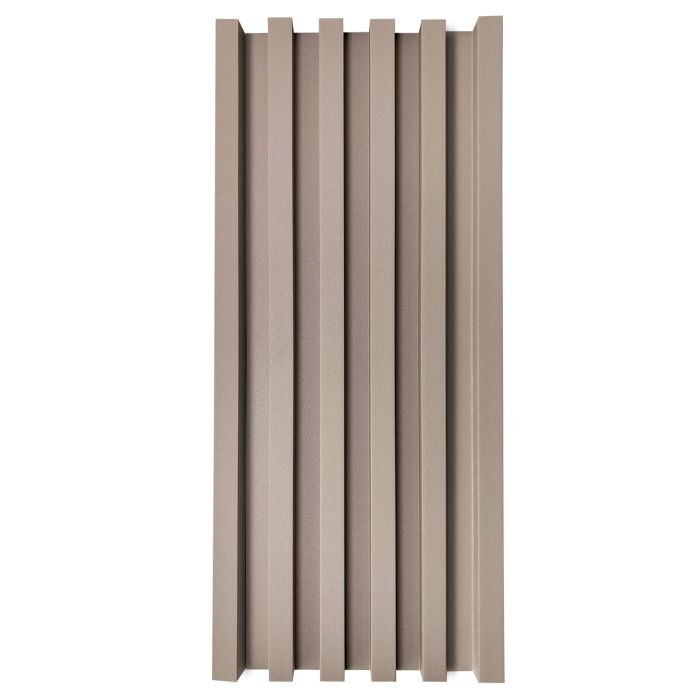 Listwa Lamelowa Zakończeniowa Coffee Brokat 2,4 x 4,3 cm – dł. 2,7 m