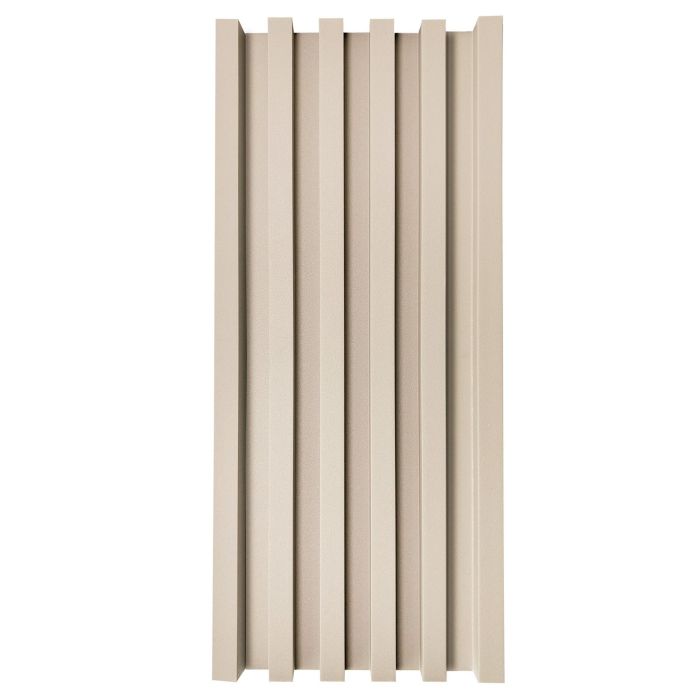 Listwa Lamelowa Startowa Ecru Brokat 2,4 x 2,4 cm – dł. 2,7 m