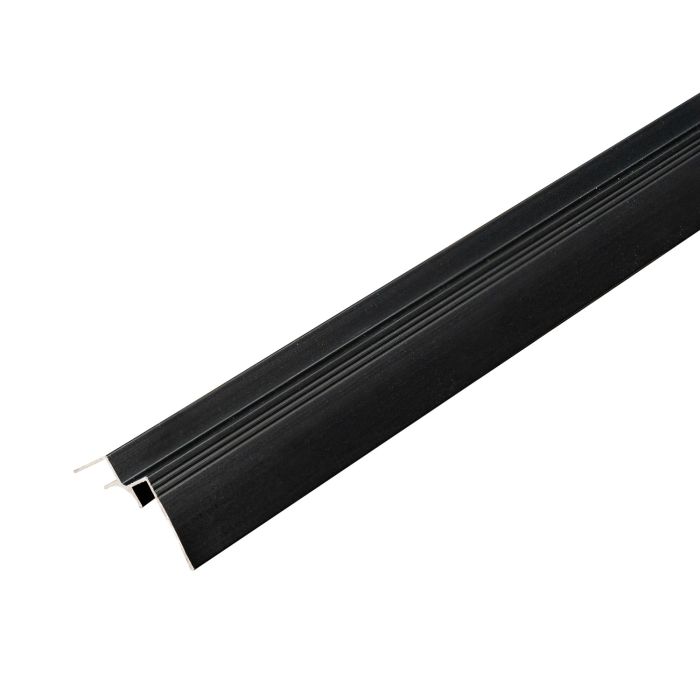 Hliníkový vnitřní rohový profil 3,5 mm pro stěnové panely Černý Mat – 2,9 m Hliníkový vnitřní rohový profil 3,5 mm pro stěnové panely Černý Mat – 2,9 m