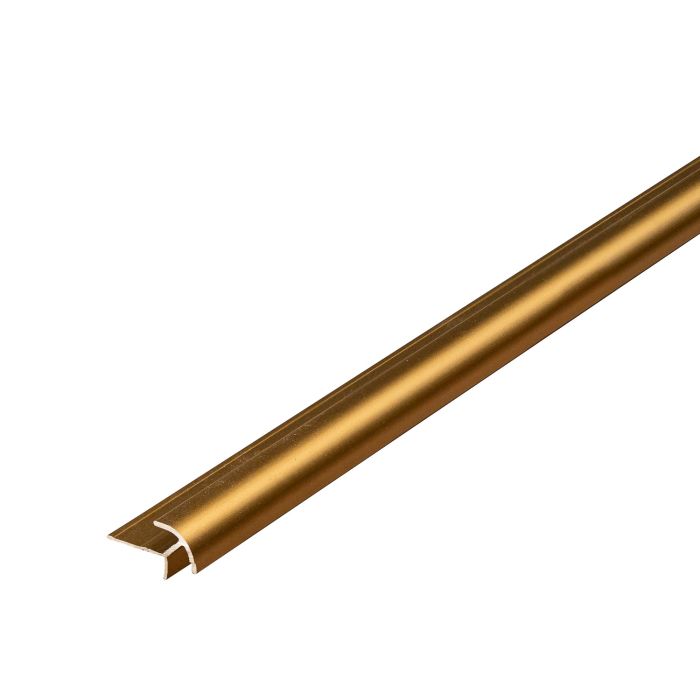 Hliníkový vnější rohový profil 3,5 mm pro stěnové panely Zlatý Mat – 2,9 m
