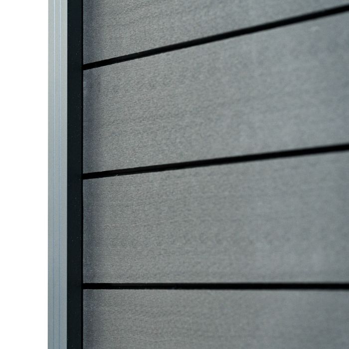 Kompozitní plotový panel Standard Antracit – 1 sloupek Kompozitní plotový panel Standard Antracit – 1 sloupek