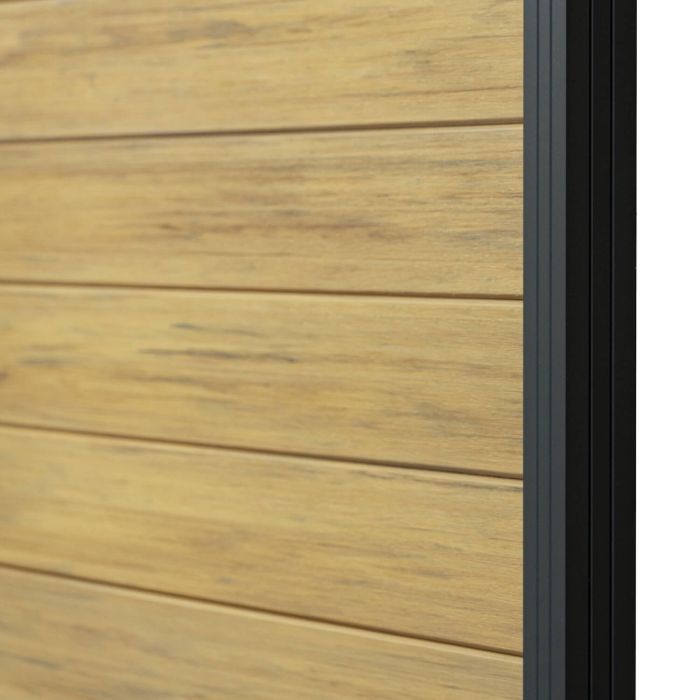 Panel ogrodzeniowy kompozytowy Premium Dąb Winchester – 2 słupki