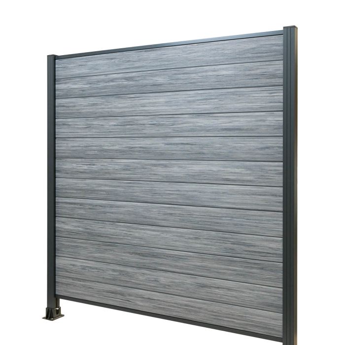 Panel ogrodzeniowy kompozytowy Premium Gray – 1 słupek Panel ogrodzeniowy kompozytowy Premium Gray – 1 słupek