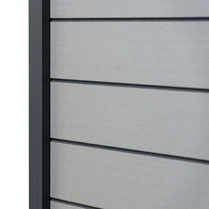 Kompozitní plotový panel Standard šedý – 1 sloupek Kompozitní plotový panel Standard šedý – 1 sloupek