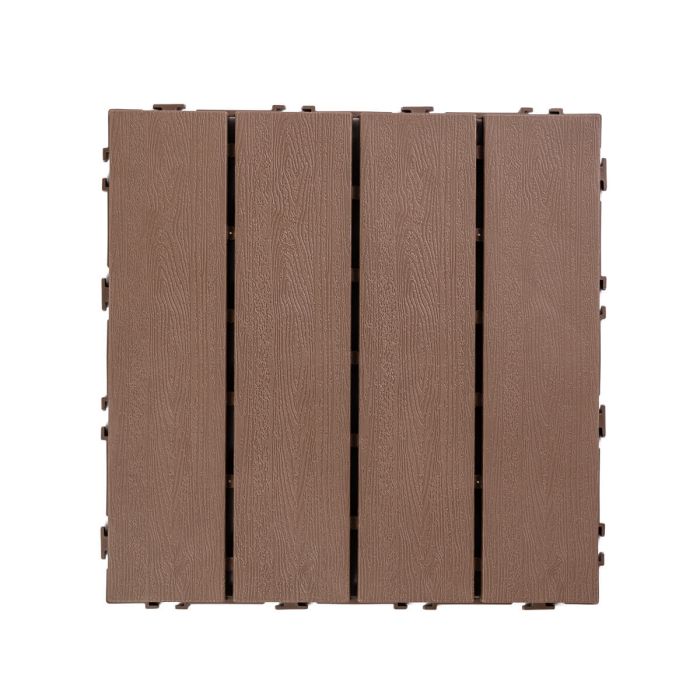 Podest Tarasowy Uni-Floor PCV Eco Brąz 29 x 29 x 2 cm