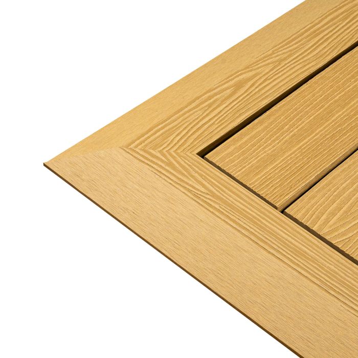 Terasová dlažba WPC 3D Medový Teak 30 x 30 x 2,1 cm Terasová dlažba WPC 3D Medový Teak 30 x 30 x 2,1 cm