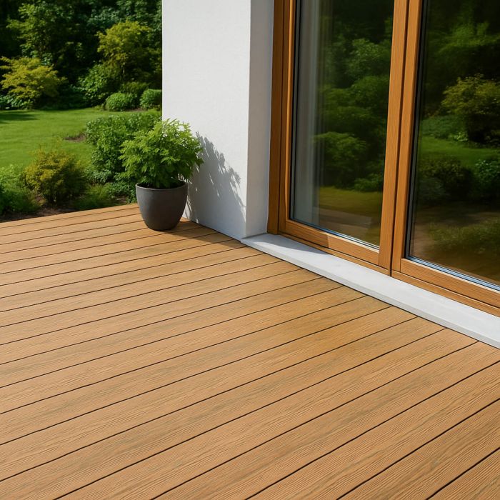 Deska Tarasowa Kompozytowa Premium Dąb Naturalny / Dąb Winchester – dł. 3 m