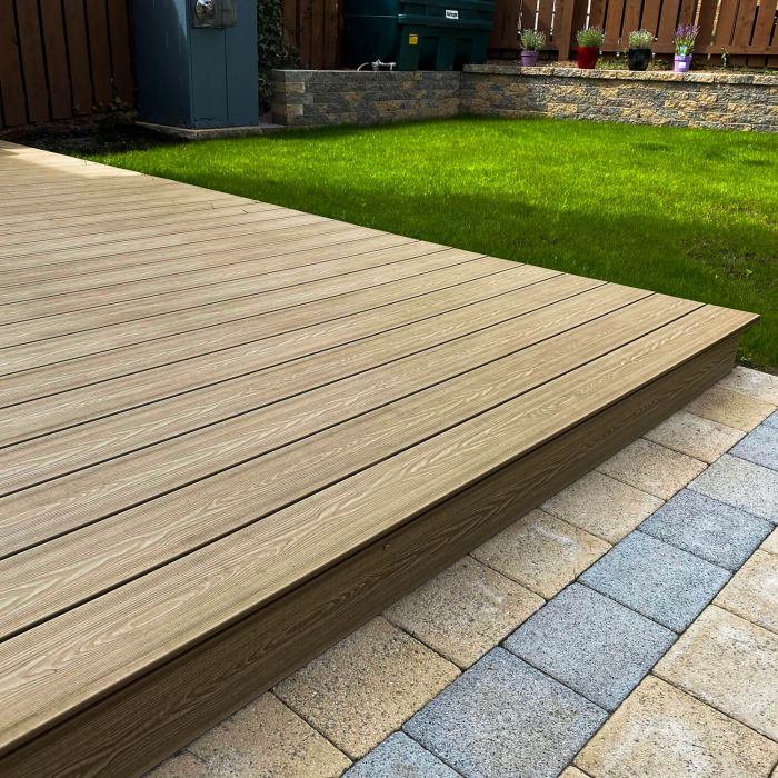 Deska Tarasowa Kompozytowa 3D Miodowy Teak - dł. 4 m