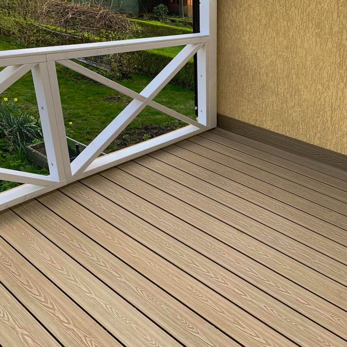 Deska Tarasowa Kompozytowa 3D Miodowy Teak - dł. 4 m