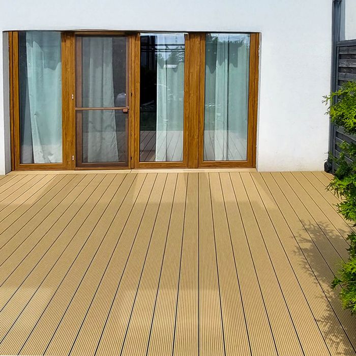 Deska Tarasowa Kompozytowa Standard 15 Miodowy Teak – dł. 4 m