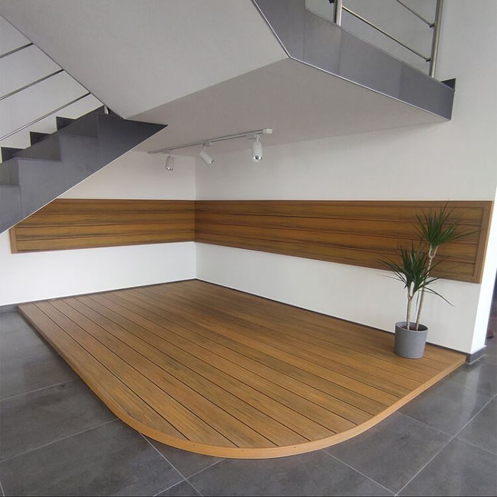 Deska Elewacyjna Kompozytowa Szczotkowana Premium Amber – dł. 2,9 m