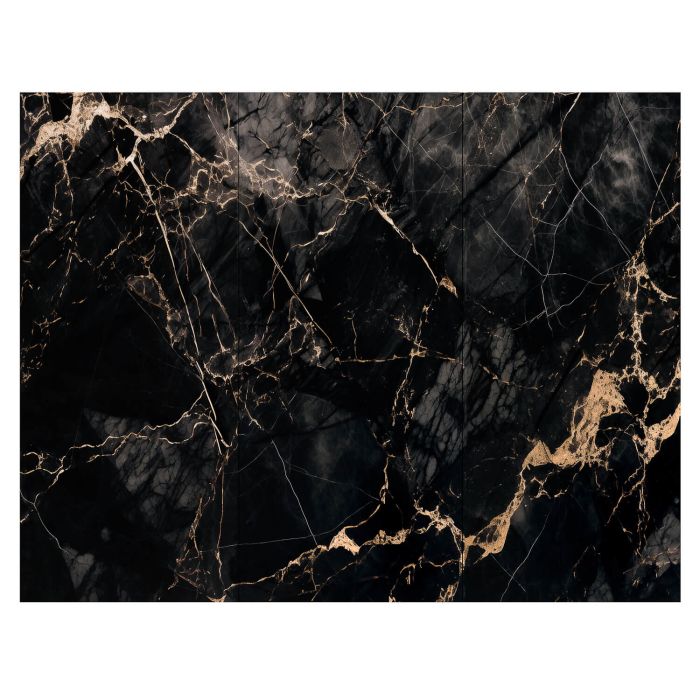 Panel stěnový XXL Portoro Černý Lesklý 120 x 280 cm 3 mm (B)