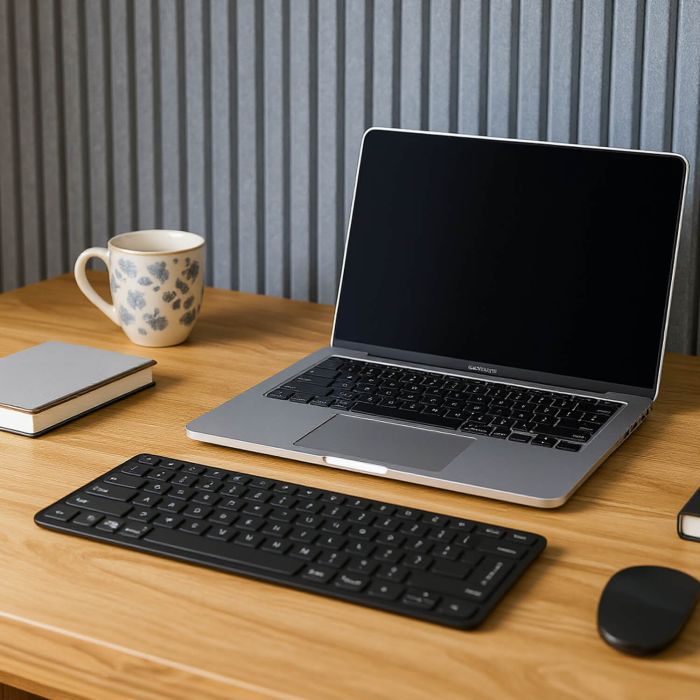 Lamele Ścienne Dekoracyjne Szary Brokat 2,4 x 16,8 cm – dł. 2,7 m