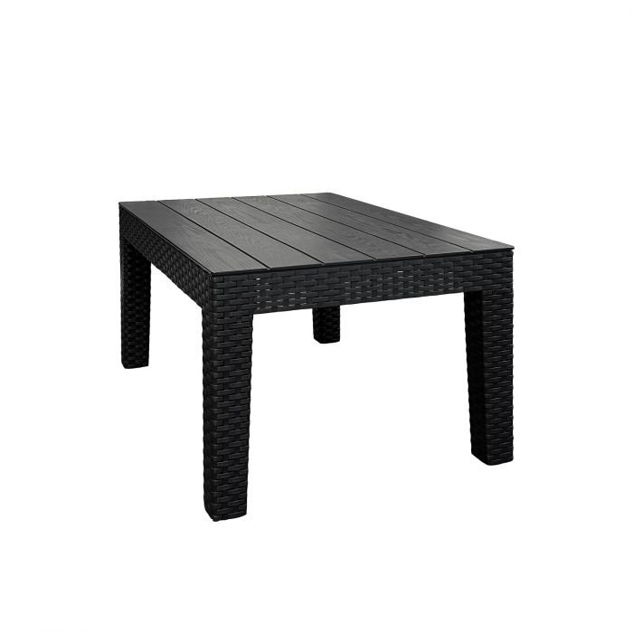 Zestaw Mebli Ogrodowych z technorattanu 4-osobowy Sofia Antracyt