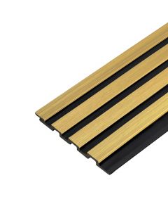 Deska Elewacyjna Kompozytowa Lamelowa DUO Light Oak / Czarny &ndash; dł. 2,9 m