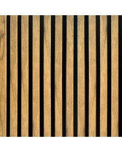 Lamele ścienne akustyczne na filcu Złoty Dąb 2,1 x 30,5 cm &ndash; dł. 2,7 m