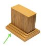 Upevňovací prvek pro dekorativní profily Premium Dub Winchester 9 x 4 cm