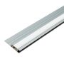Hliníkový LED spojovací profil 4,5 mm pro nástěnné panely Tmavě Šedý Mat – 2,9 m