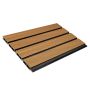 Lamelové plotové prkno DUO Premium Amber / Černý- 1,8 m