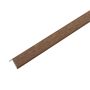 Ukončovací lišta SPC Dub Tmavý Mat 1 x 2 cm – 2,8 m
