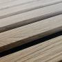 Lamele ścienne akustyczne na filcu Dąb Sonoma 2,1 x 30,5 cm – dł. 2,7 m