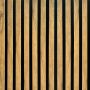 Lamele ścienne akustyczne na filcu Złoty Dąb 2,1 x 30,5 cm – dł. 2,7 m