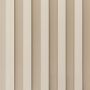 Lamele Ścienne Dekoracyjne Ecru Brokat 2,4 x 16,8 cm – dł. 2,7 m