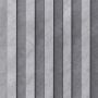 Lamele Ścienne Dekoracyjne Szary Brokat 2,4 x 16,8 cm – dł. 2,7 m