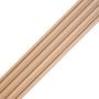 Lamely stěnové SPC vysoké Dub Přírodní Mat 1,7 x 14,9 cm – 2,8 m