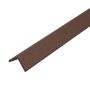 Kompozitní rohová lišta Timber Eben 50 × 50 mm – 2,4 m